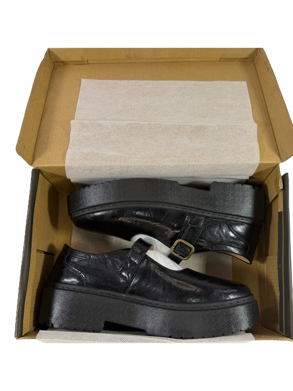 NWT Beauseen Mary Jane Platform Shoes Size 9 Women’s